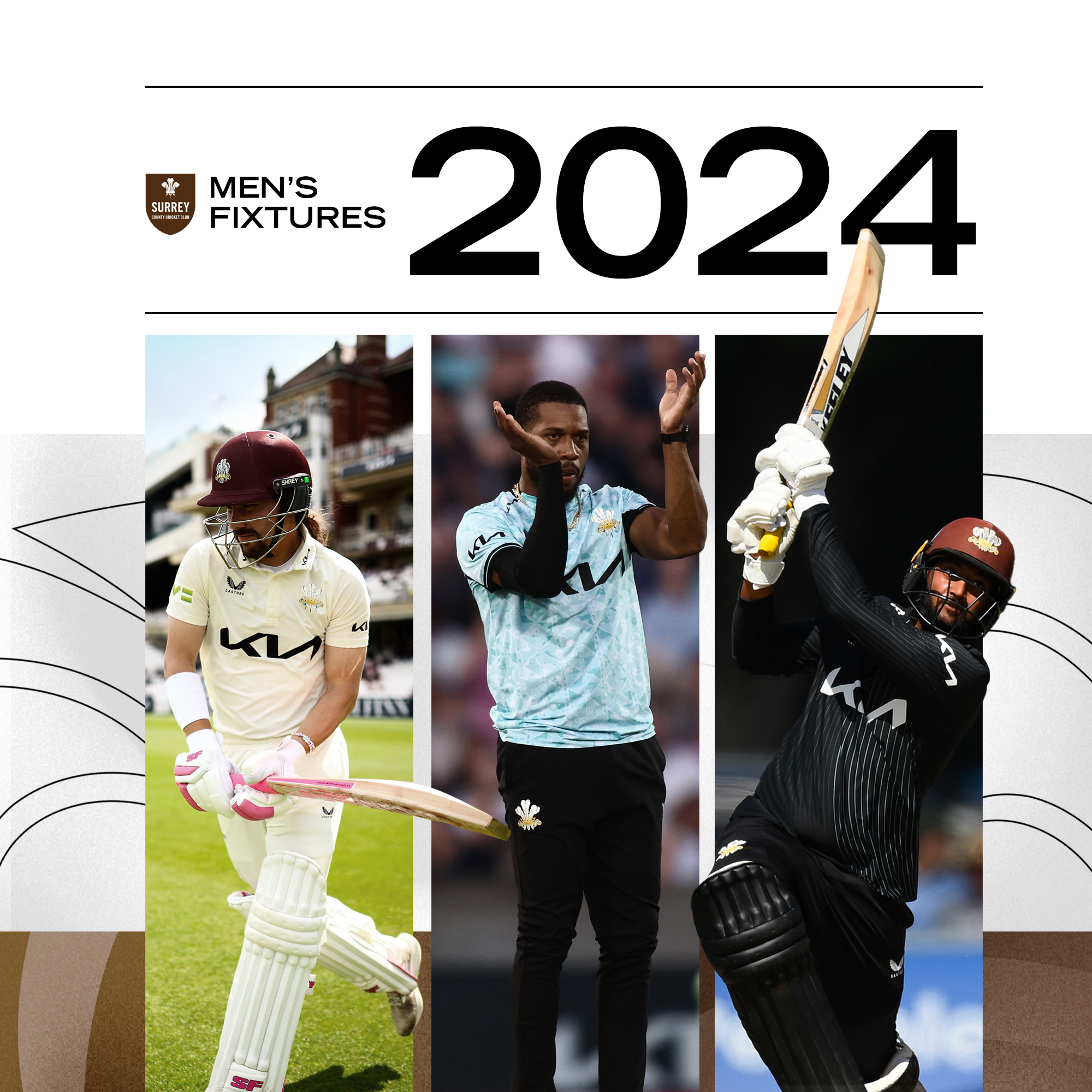 Surrey Men's 2024 fixtures announced Kia Oval