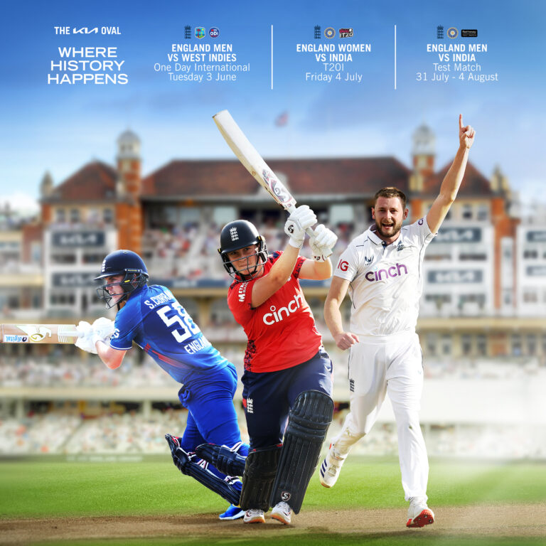 2025 international fixtures at the Kia Oval announced Kia Oval